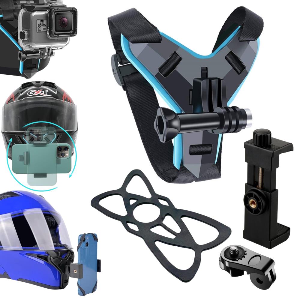Runcam Camera - Motorcycle Helmet Phone Stand Mount Holder