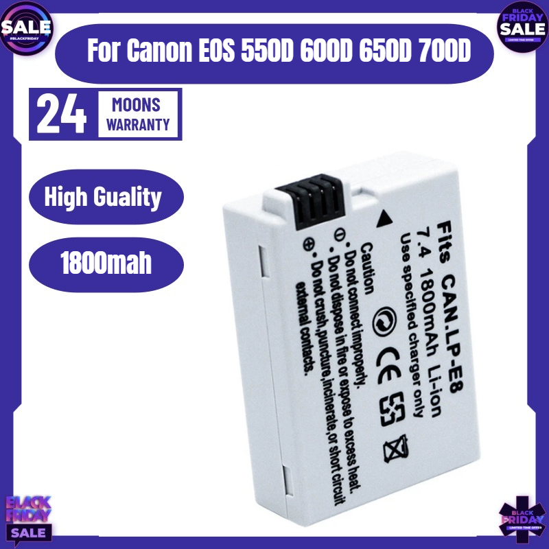 Drone - New LP-E8 Camera Battery for Canon