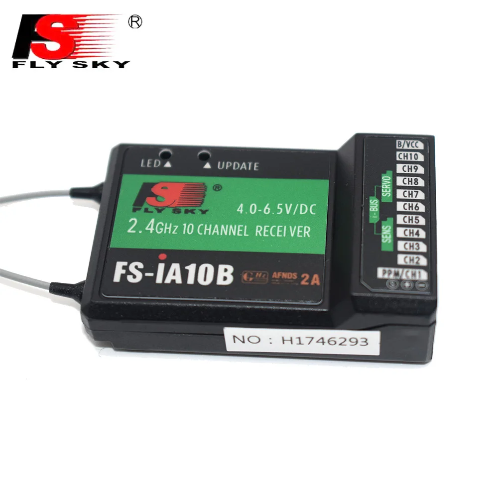 FLYSKY 2.4G 10CH FS-iA10B Rece - Flysky Transmitter ulasan dan harga