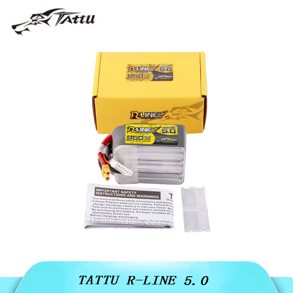 TATTU R-LINE 5.0 3S 4S 6S Lipo - Lipo Battery 4S ulasan dan harga