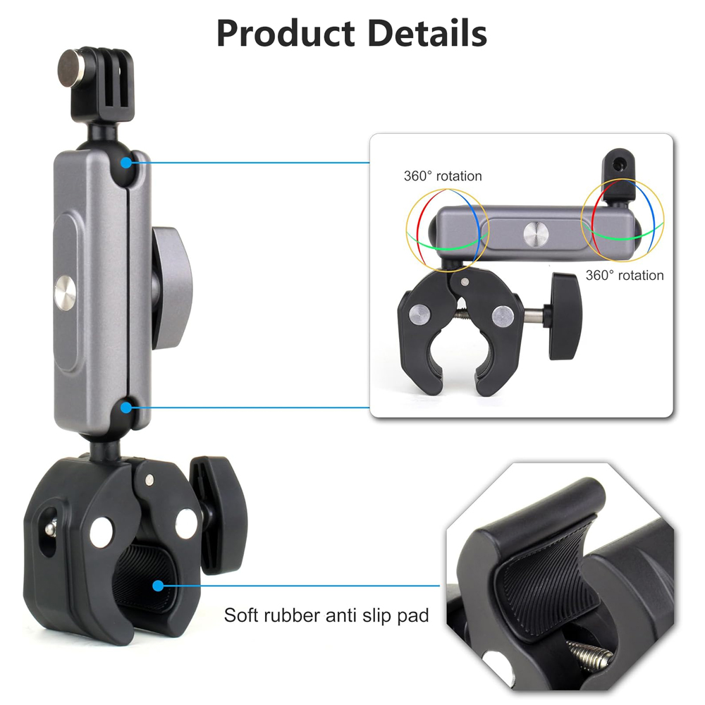 Super Clamp Mount 360° Rotatab - Runcam Camera ulasan dan harga