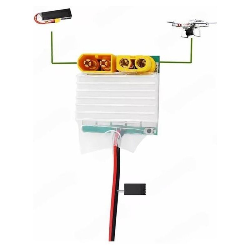 VEHO-4.5-5.5V 2-14S 200A Isola - Rc Drone ulasan dan harga
