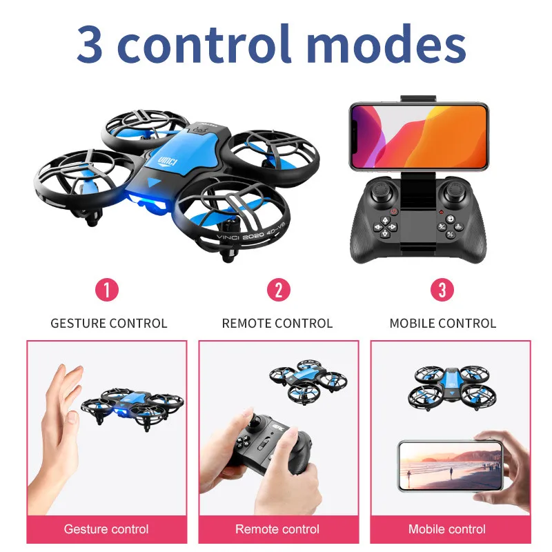 V8 New Mini Drone 4K Professio - Brushed Drone Motor ulasan dan harga