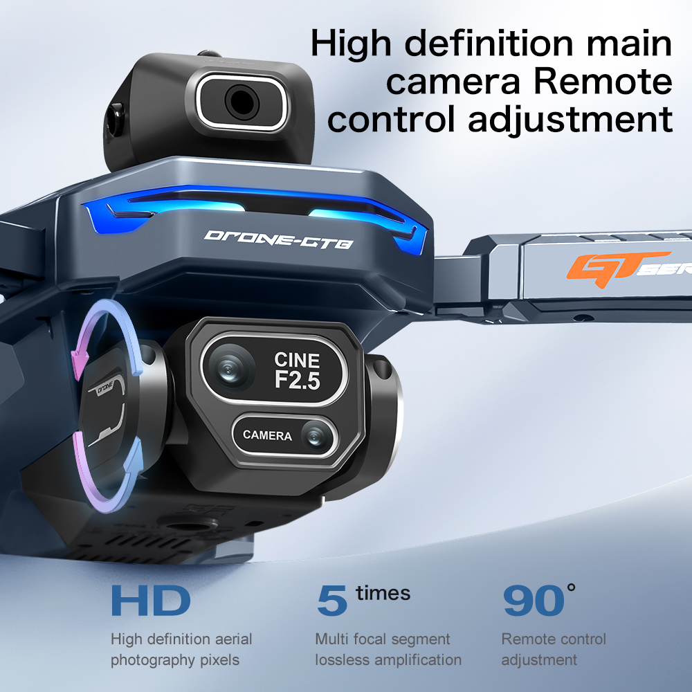 GT8 Foldable GPS RC Drone 8K H - Dji Mini Drone ulasan dan harga