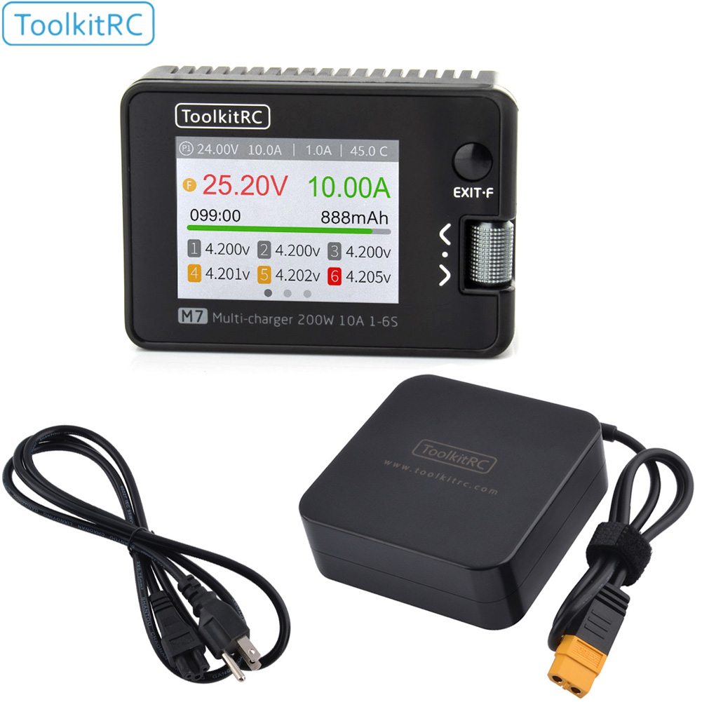 ToolkitRC M7 200W 10A Balance  - Smoke Stopper ulasan dan harga