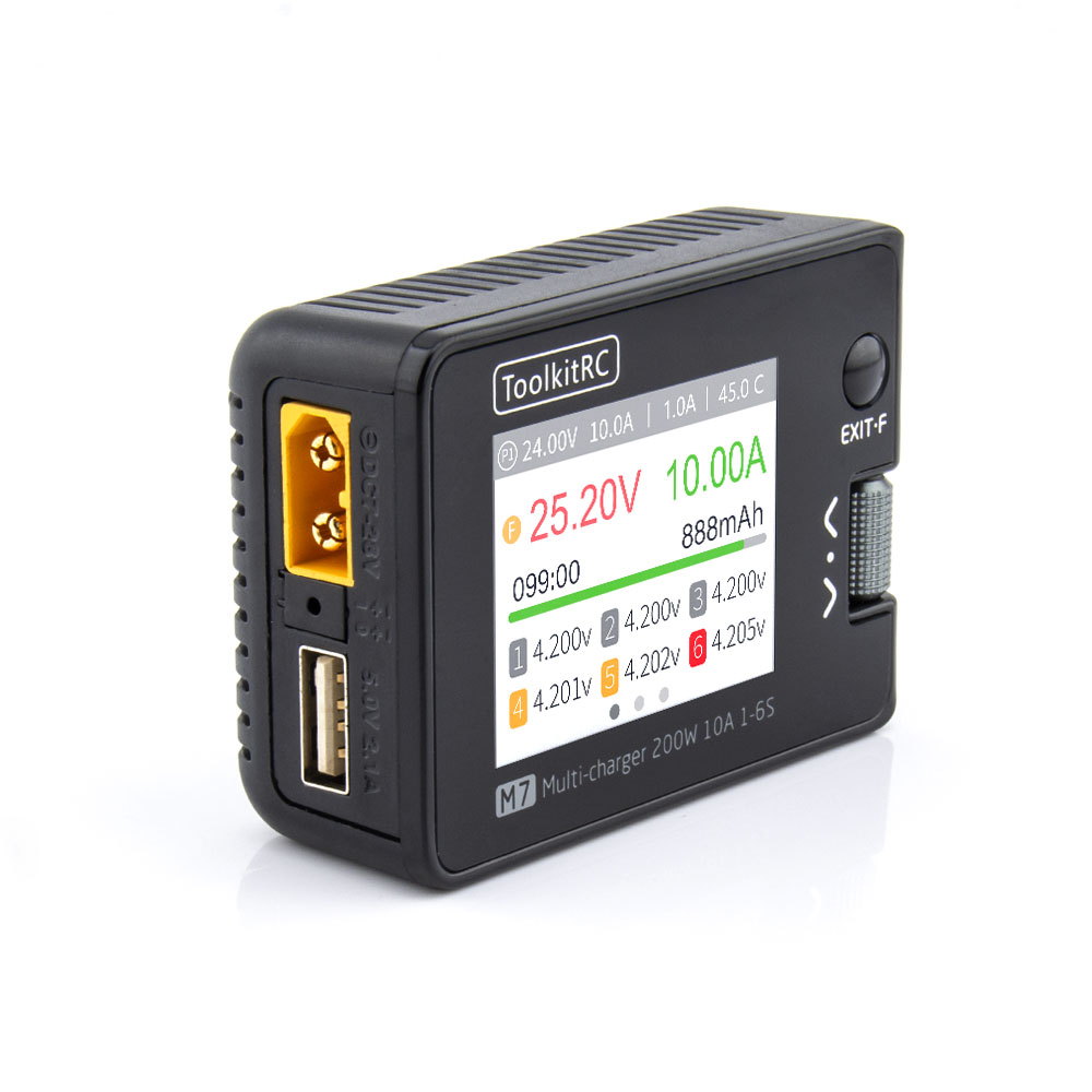 ToolkitRC M7 200W 10A Balance  - Smoke Stopper ulasan dan harga