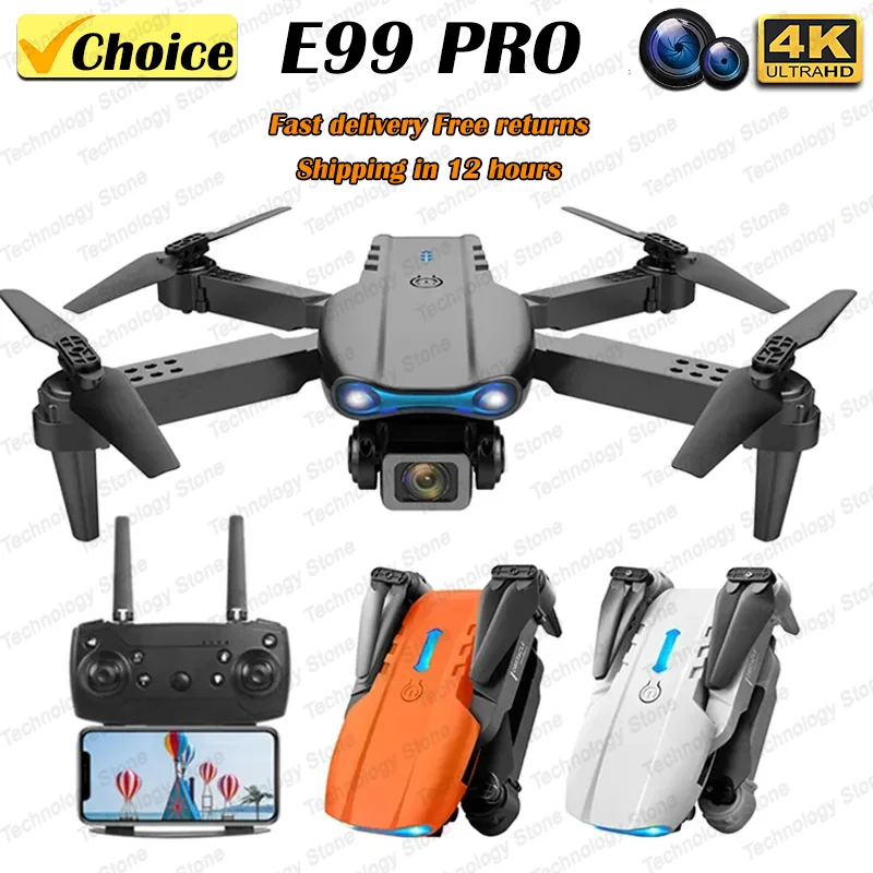 K3 E99PRO Drone with Dual HD C - Brushed Drone Motor ulasan dan harga