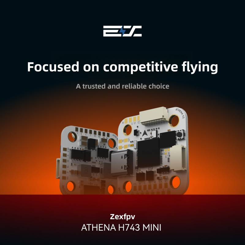 ZEX ATHENA H743 Mini Flight Co - Betaflight Fc ulasan dan harga