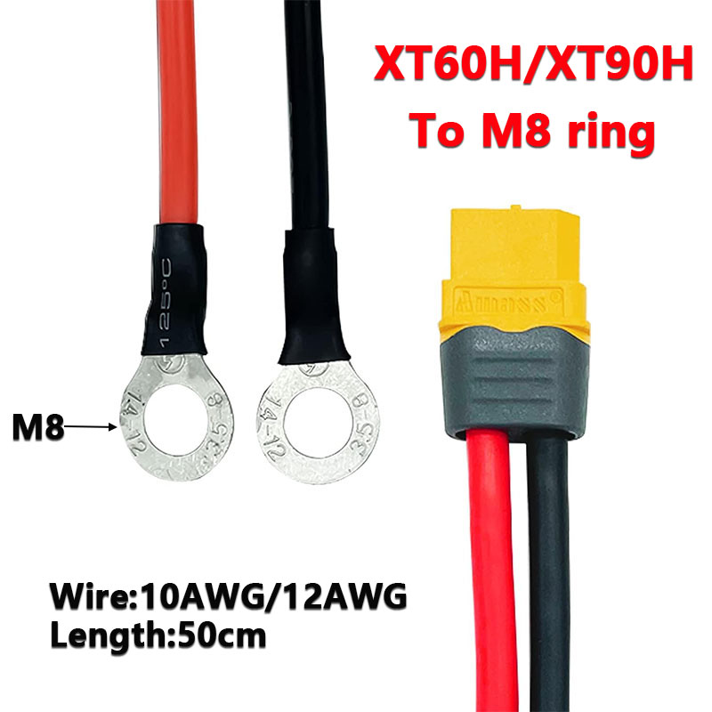 XT60H/XT90H To M8 Ring Eyelet  - Balance Charger Rc ulasan dan harga