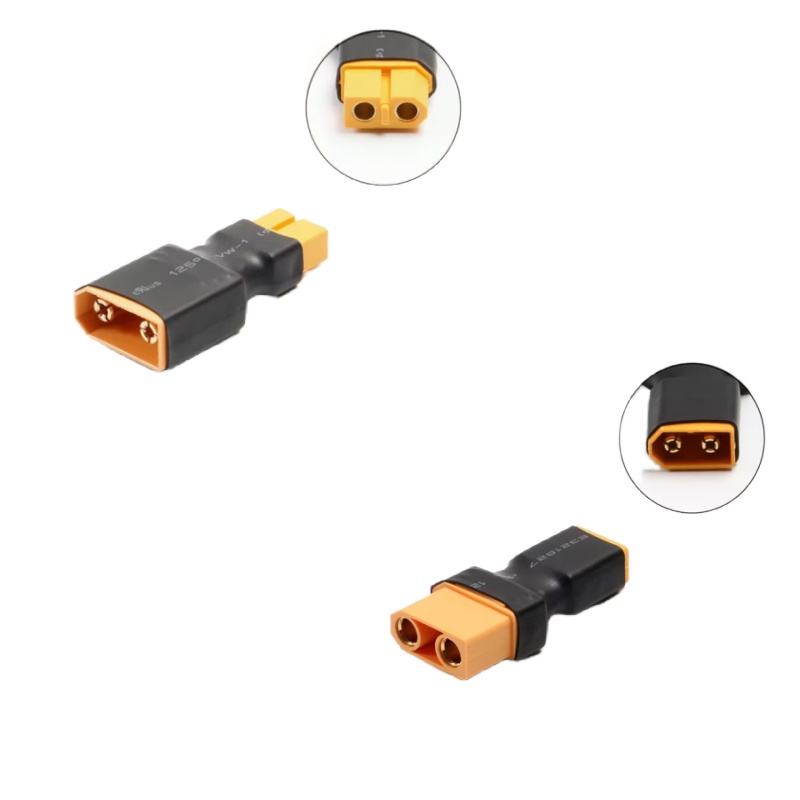 2PCS XT90 to XT60 Adapter Male - Drone Battery Charger ulasan dan harga