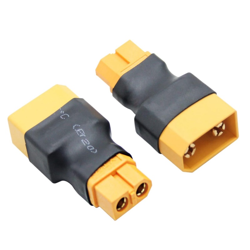 2PCS XT90 to XT60 Adapter Male - Drone Battery Charger ulasan dan harga