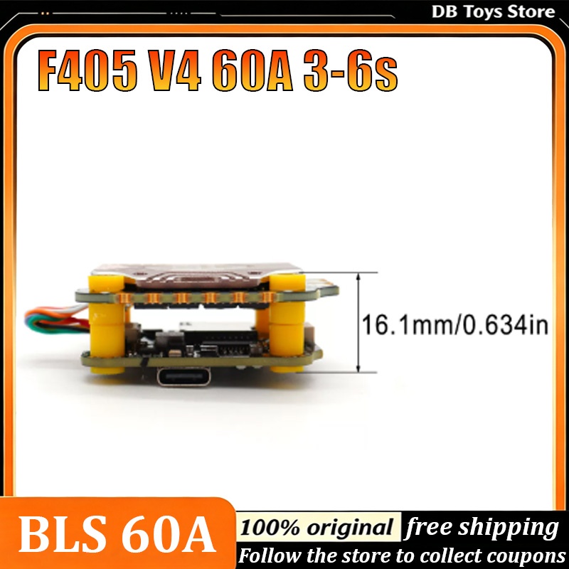 Stack BLS 60A F405 V4 Flight C - Betaflight Fc ulasan dan harga