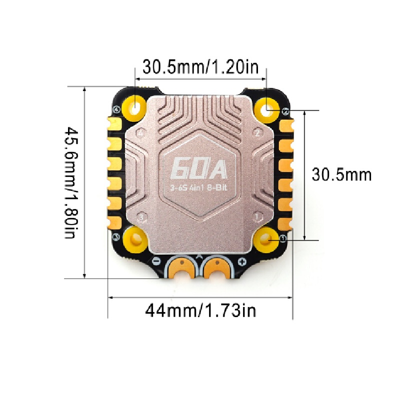 Stack BLS 60A F405 V4 Flight C - Betaflight Fc ulasan dan harga