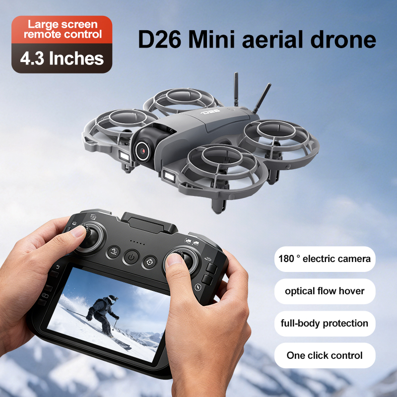 D26 Drone 4K Aerial HD 180° Ca - Drone Battery Charger ulasan dan harga
