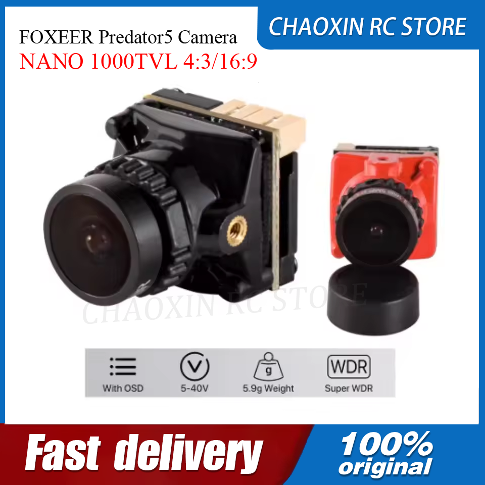FOXEER Predator5 Camera NANO 1 - Fpv Camera ulasan dan harga