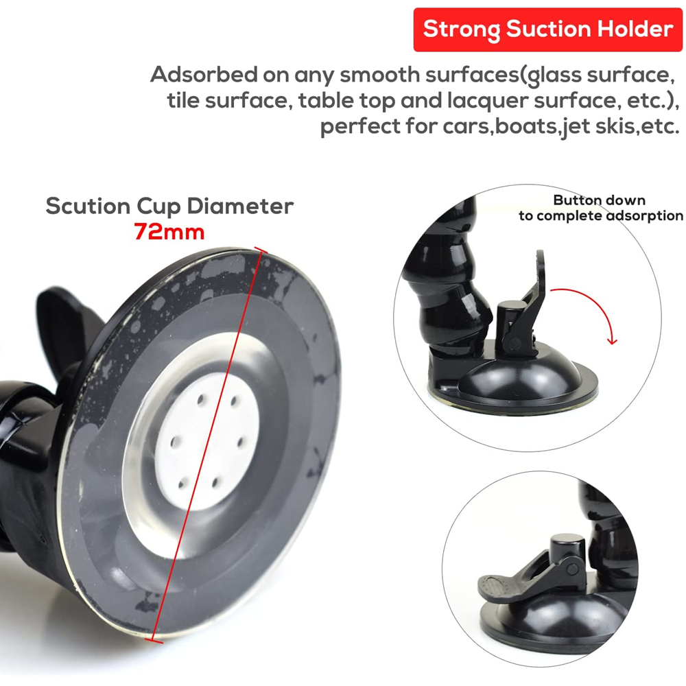 Windshield Suction Cup Car Mou - Runcam Camera ulasan dan harga