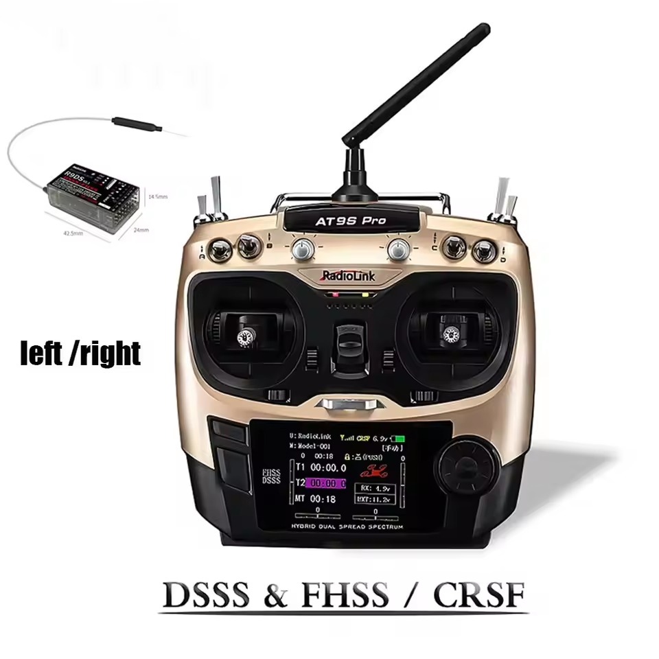 Radiolink AT9SPro 12CH 2.4G DS - Fpv Drone ulasan dan harga