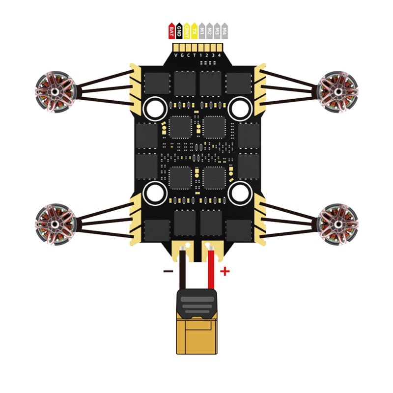 [Promotion】 For RC FPV Drone 6 - 4 In 1 Esc ulasan dan harga