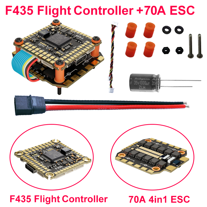 DAKEFPV F435 Flight Controller - Betaflight Fc ulasan dan harga