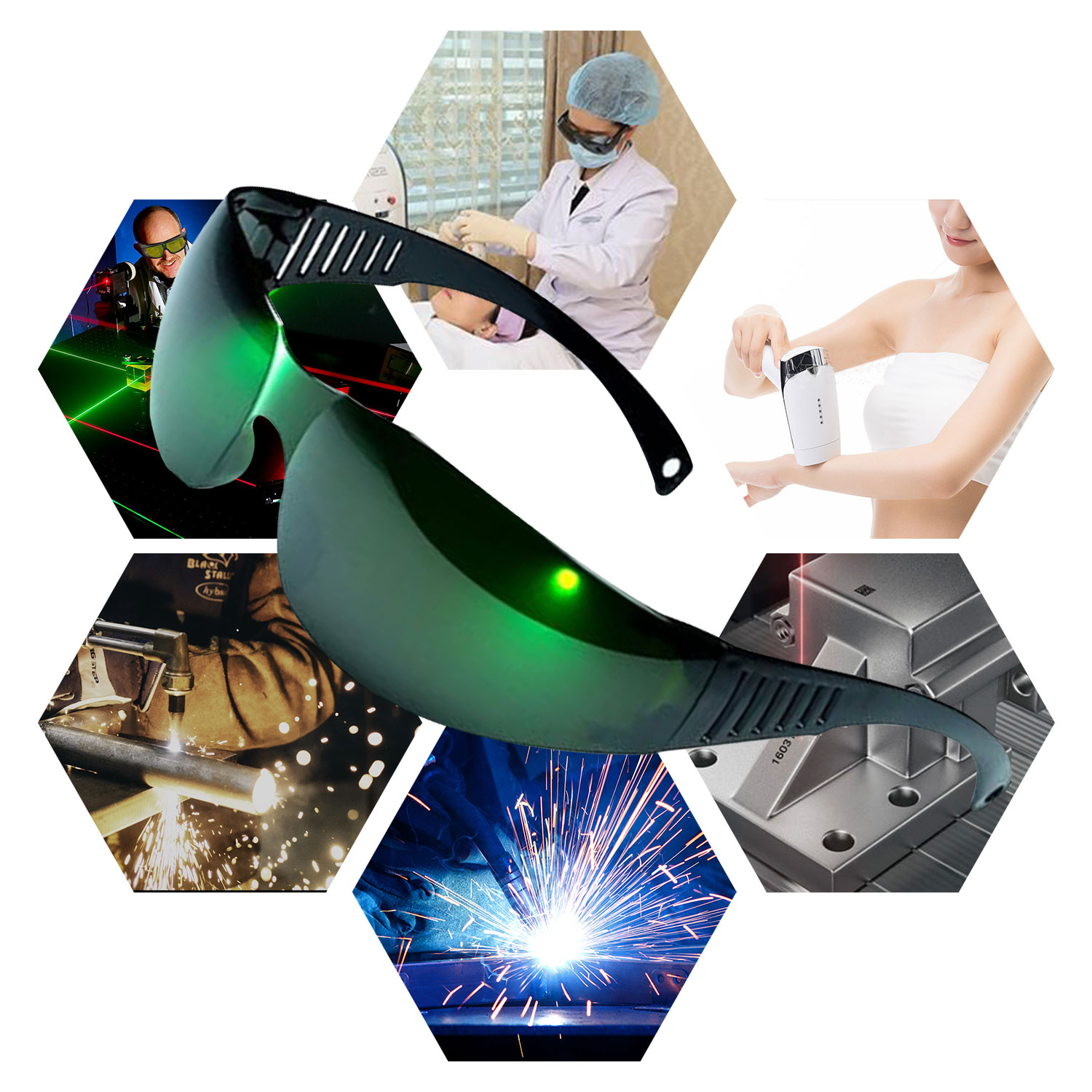 Lead Goggles Radiation Glasses - Fpv Goggles ulasan dan harga