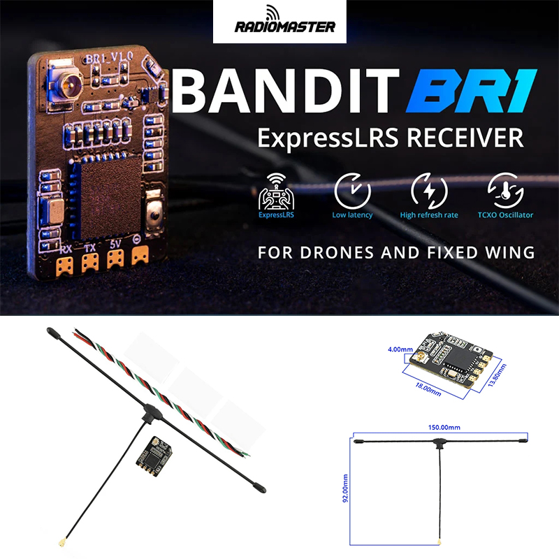 RadioMaster BR1 915MHz Express - Mini Drone ulasan dan harga