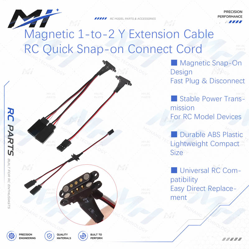 Magnetic 1-to-2 Y Extension Ca - Rc Drone ulasan dan harga
